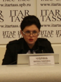 Заместитель председателя Северо-Западного банка Сбербанка России Марина Чубрина
