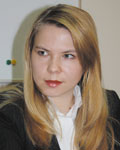 Ирина Шушпанова, главный специалист отдела организации кредитования малого бизнеса Управления Кредитования Северо-Западного банка Сбербанка России 
